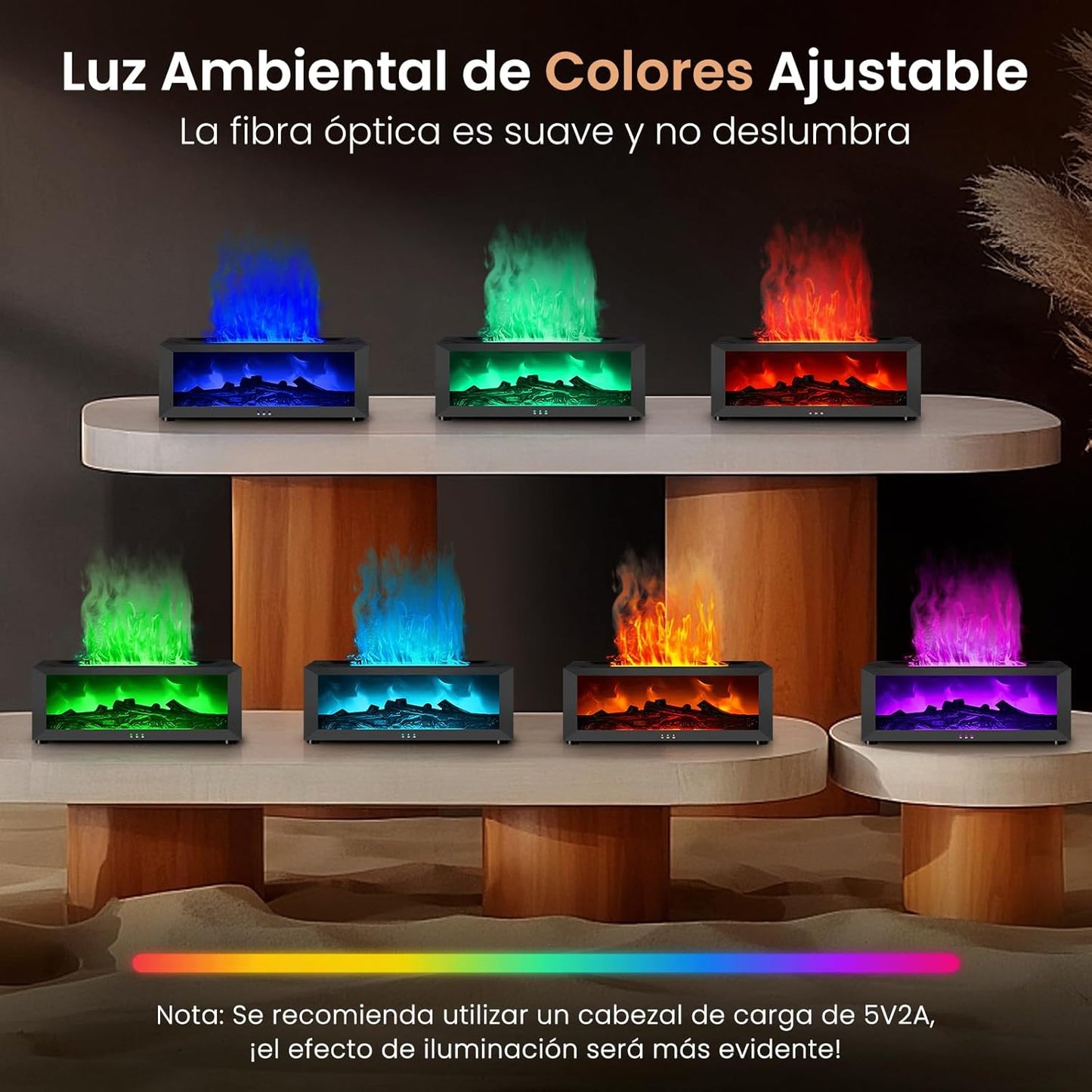 Difusor de Aroma con Forma de Chimenea