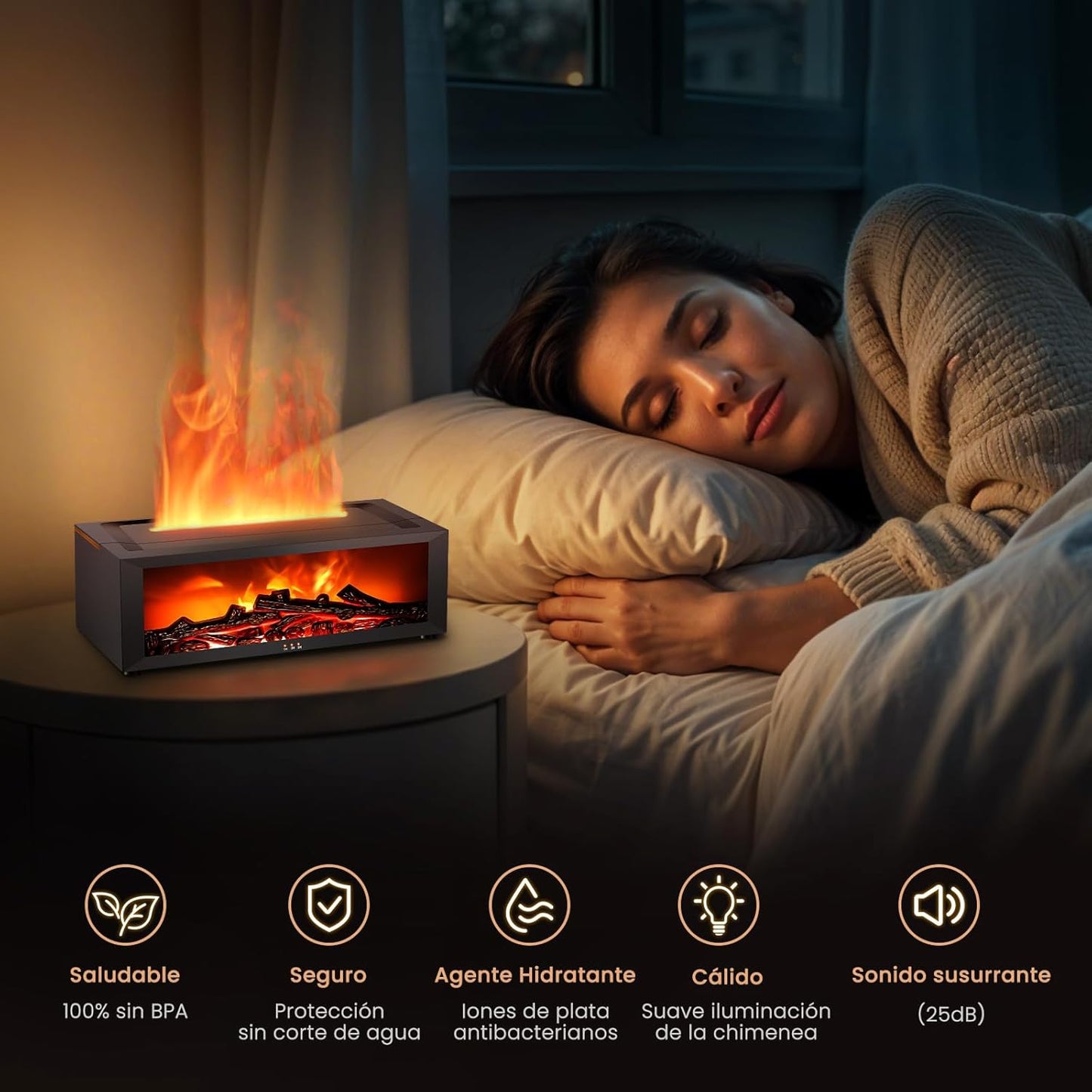 Difusor de Aroma con Forma de Chimenea