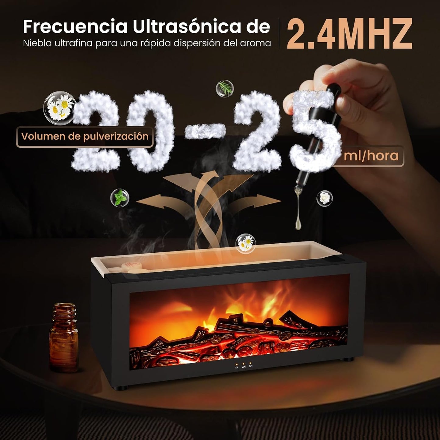 Difusor de Aroma con Forma de Chimenea